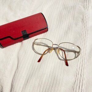 Aristar Vintage Eyeglasses Gold Metal Frame